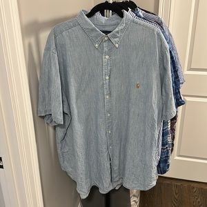 Polo Ralph Lauren short sleeve button down shirt